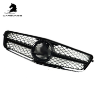 Grille avant de type AMG, pièces de voiture, accessoires de style automobile pour Mercedes Benz Classe C W204 2008-2013