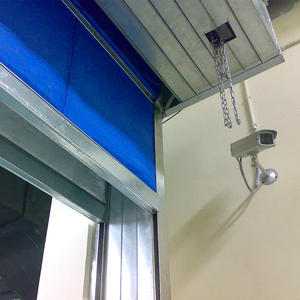 Newbb 4 Giờ Vô Cơ Sợi Chống Cháy Đôi Màn Hình Rèm Lửa Màn Trập Tự Động An Ninh Nội Thất Cửa - Product Image 5