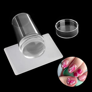 Polissoir pour ongles en Silicone, ensemble pour manucure à la française, - Product Image 1