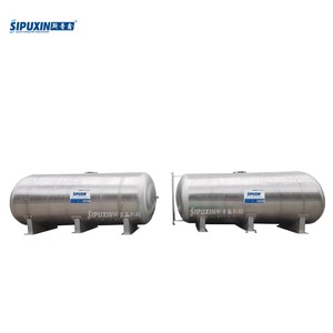 ถังเก็บของเหลวแนวนอนขนาด 10 ตัน ลดราคาพิเศษ ถังเก็บแบบมีฝาปิด ถังขนาดใหญ่ ใช้สำหรับเก็บน้ำ/น้ำมัน ฯลฯ - Product Image 1