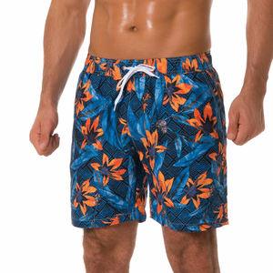 Pantalones cortos de playa de secado rápido de nuevo diseño para adultos y niños, pantalones cortos de tabla teñidos lisos con estampado de sublimación de maletero de poliéster con patrón sólido - Product Image 6