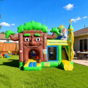 Castillo Inflable Comercial, Marca Original, Nuevo, Juegos Inflables, Brincolines Inflables para Interiores, Tobogán Inflable en Venta - Product Image 1