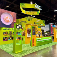 Stand d'exposition modulaire moderne clé en main MEGA pour événements, boutiques éphémères et centres commerciaux