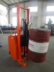 Empileur de fûts semi-électrique Huize 500 kg avec moteur 1,6 kW, capacité 55 L, en acier inoxydable, élévateur de fûts motorisé 1600 mm à utilisation facile - Product Image 5