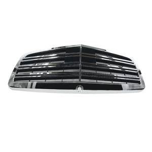 กระจังหน้ารถยนต์เมอร์เซเดส-เบนซ์ W221 รุ่น 2218800683 ผลิตจากวัสดุ ABS สำหรับรถ S-Class ปี 05-13 ชุดแต่งอัพเกรด - Product Image 1