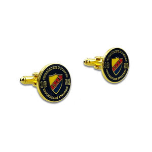 Mancuernillas de Lujo Personalizadas para Hombre, Hermosas, Ovaladas, Plateadas, con Diamantes de Imitación, Juego de Mancuernillas y Corbata con Caja de Terciopelo - Product Image 2