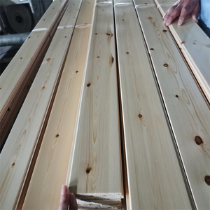 Fábrica Paneles de pared de madera de pino Decoración interior Techo Diseño Shiplap - Product Image 6