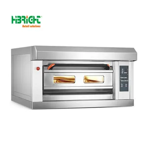 Factory Low Price Stainless Steel 201 Bakery Equipment Bread Food Making Machine Gas Deck Oven