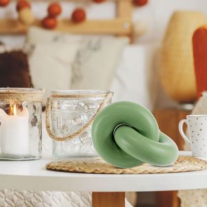 โซ่ไม้2-Link แกะสลักด้วยมือสไตล์ Boho ทำจากไม้ตกแต่งสำหรับชั้นวางหนังสือโต๊ะในห้องนั่งเล่นโต๊ะกาแฟบ้านไร่ตกแต่งไม้ - Product Image 4