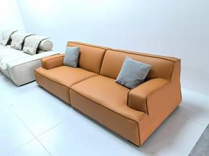 ชุดเฟอร์นิเจอร์โซฟาผ้ากำมะหยี่กรอบไม้หรูหราทันสมัยชุดโซฟาห้องนั่งเล่นแต่งเป็นกระจุก - Product Image 2