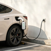 Nouvelle station de recharge portable pour véhicule électrique embarquée 32A 7KW, compatible BYD Tesla, à onde sinusoïdale pure, pour la maison
