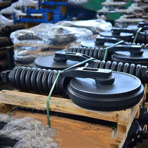 Nuevo dispositivo tensor de enlace de pista de ajuste de piñón de acero para piezas de maquinaria de construcción de pista de excavadora - Product Image 3