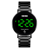Skmei — montre-bracelet numérique de luxe pour hommes, écran tactile, led, 1550