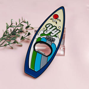 Customized Modern Durable Portable Bottle Opener Commemorative Gift <b>Bar</b> Beer <b>Magnet</b> Zinc Alloy Enamel with Logo - Product Image 5