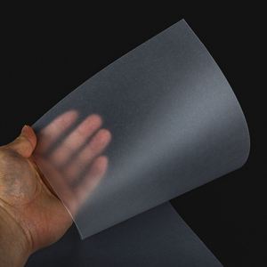 FX Adhesive Inkjet Printable A4 8.5x11 Inch Japanese Frosted Matte Translucent Tracing <b>Sticker</b> Paper With Clear Plastic Backing - Product Image 2
