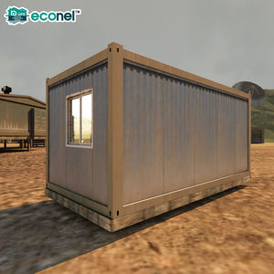 하이 퀄리티 20ft 스틸 플랫 팩 컨테이너 하우스 농가 설계 내진 내풍 조립식 창고 막사 - Product Image 2
