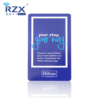 Carte de contrôle d'accès personnalisée en plastique Pvc 13.56mhz pour clé d'hôtel MIFARE Ultralight EV1 Smart Rfid Key Cards