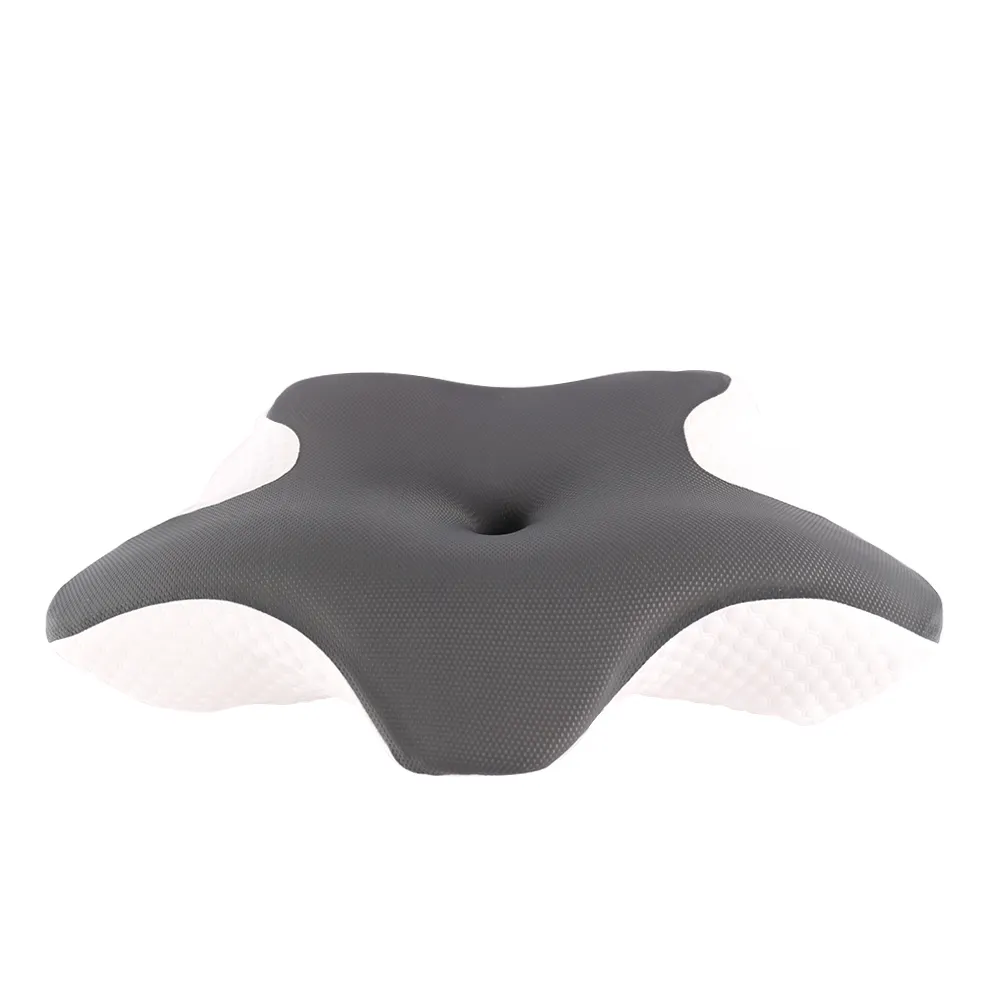 Saien-Almohada Ortopédica para Dormir, Almohada de Espuma Viscoelástica para Mejorar La Cama, Contorno Ergonómico, Alivio del Dolor de Hombro y el Cuello