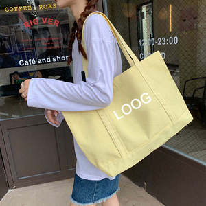 Bolso <span class=keywords><strong>de</strong></span> lona reutilizable para mujer con patrón <span class=keywords><strong>de</strong></span> color <span class=keywords><strong>de</strong></span> tamaño personalizado, bolso <span class=keywords><strong>de</strong></span> hombro, bolso <span class=keywords><strong>de</strong></span> compras sin género - Product Image 5