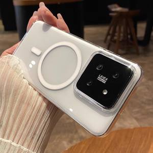 Custodia Magnetica Sottile Trasparente in PC per <span class=keywords><strong>Xiaomi</strong></span> <span class=keywords><strong>Redmi</strong></span> <span class=keywords><strong>Note</strong></span> 15 14 13 12 11 <span class=keywords><strong>10S</strong></span> Pro Ultra K70 K60 K50 K40 S Cover Slim - Product Image 5