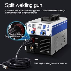 Machine à <span class=keywords><strong>souder</strong></span> MIG 220V 250ME Mini machine à <span class=keywords><strong>souder</strong></span> <span class=keywords><strong>semi</strong></span>-<span class=keywords><strong>automatique</strong></span> <span class=keywords><strong>sans</strong></span> <span class=keywords><strong>gaz</strong></span> Fil fourré à flux inverseur Capacité 1KG Soudeur MIG - Product Image 6