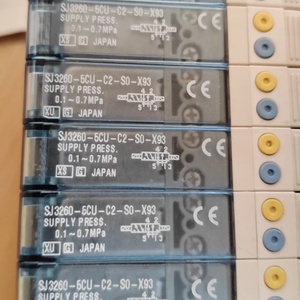 SMC 原装插拔式连接器 D-sub 连接器/扁平带状电缆/PC 接线电磁阀标准 SJ3260-5CZ-C4 - Product Image 5