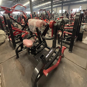 Penjualan laris 2025 pelat profesional dimuat 3 sudut mesin bisep Peralatan pelatihan kekuatan tugas berat - Product Image 4