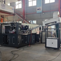 Máquina Sopladora de Botellas de Plástico PET Totalmente Automática, Máquina de Moldeo por Soplado y Estirado para Fabricación de Botellas