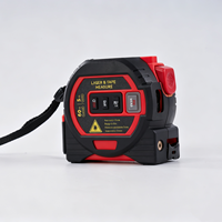 Télémètre laser industriel DEWEN 4-en-1, 60 m, précision de 2,0 mm, 2 piles AAA, pour la construction et le bricolage