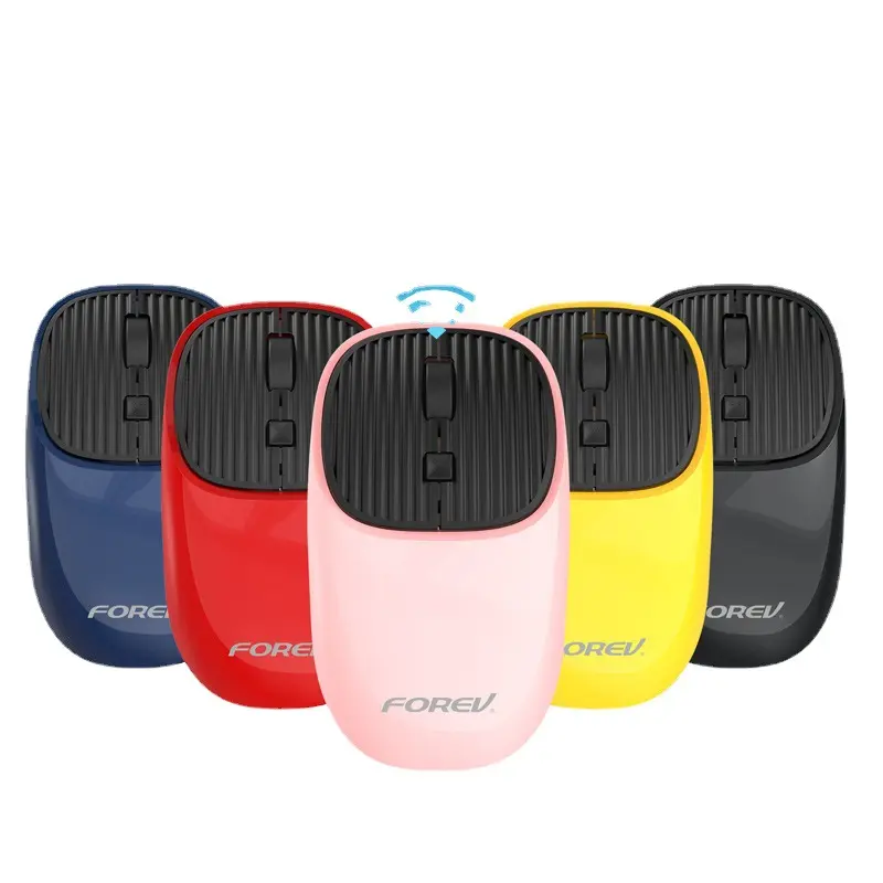 MINI Colorful Mouse Computer Wireless Rechargeable Wireless Mouse For Laptop Computer Pro Gamer