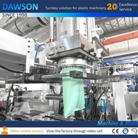 Machine de soufflage de bouteilles pour bidons, seaux et fûts en plastique empilables de 20 litres
