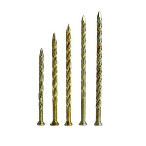 制造商木工铁钉托盘螺纹钢地板钉彩色电镀螺纹钉 - Product Image 6