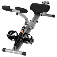 BNcompany - Máquina de Remo Hidráulica Magnética Plegable de Hierro para Gimnasio en Casa, Equipo de Fitness, Entrenador Cardiovascular Aeróbico, Nuevo Diseño