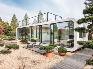 Casa Contenedor de Acero Resistente a Huracanes con Certificación CE (Impermeable) para Hoteles, Tiendas y Oficinas en la Costa - Fácil Instalación, Móvil - Product Image 2