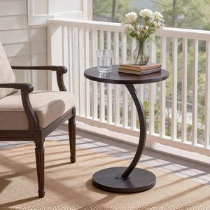 Mesa Pequeña Sencilla, Mesa de Centro para Sofá, Estante Auxiliar para Cama, Estante de Almacenamiento para Sala de Estar, Mesa Auxiliar - Product Image 1