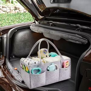 Sac fourre-tout en feutre grande capacité, multifonctionnel, de haute qualité, pliable pour les voyages - Product Image 5