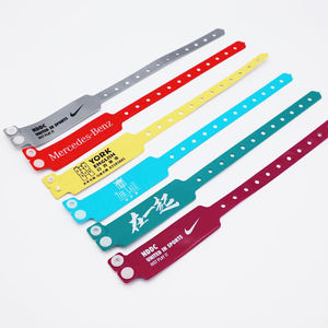 Usine Personnalisé Jetable Étanche Billet D'admission Bracelet PVC Bracelet Événement Festival Parc D'attractions <span class=keywords><strong>Concert</strong></span> Bracelet - Product Image 2