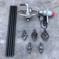 Foreuse électrique portative pour puits d'eau, machine multifonctionnelle de forage de sondages et d'échantillonnage de sol, équipement de tarière portable