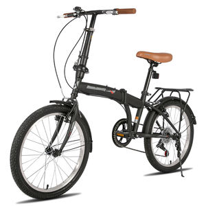 JOYKIE HILAND Vélo plié de haute qualité de 20 pouces à 6 vitesses avant et arrière V-brakes cadre en acier à haute teneur en carbone - Product Image 2