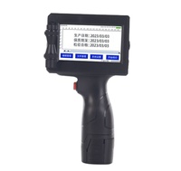 Wiseprint - Impresora de Codificación Portátil Inteligente de 12,7 mm (Media Pulgada) para Cartón, Impresora de Inyección de Tinta UV con Cartucho de Tinta de Secado Rápido