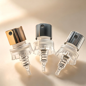 Botol Parfum Mewah Aluminium-Plastik Sekali Pakai Ramah Lingkungan dengan Pompa Semprot 15mm, Desain Anti Tumpah, Tidak Dapat Diisi Ulang, Cetak UV - Product Image 1