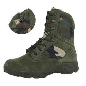 Bottes de randonnée tactiques pour hommes et femmes - Style <span class=keywords><strong>militaire</strong></span> - Chaussures d'entraînement de plein air à tige haute - Product Image 3