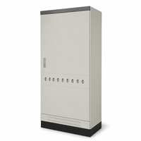 Boîtier de distribution extérieur basse tension IP55 résistant aux intempéries LXD-007 avec serrure intelligente et prises de taille personnalisable pour le contrôle de l'éclairage public