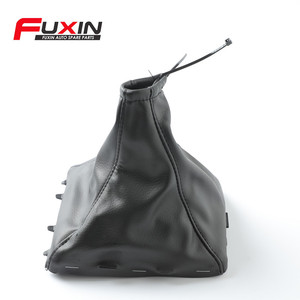 Housse anti-poussière pour levier de vitesse de voiture Fuxin, en cuir PU noir, pour Opel Vectra C, style classique, type plat - Product Image 3