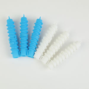 Toptan özel plastik Spiral saç düzleştirici perma çubuk Salon kuaför araçları saç yok hasar Spiral çubuklar - Product Image 6
