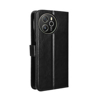 Portefeuille de luxe Crazy Horse Housse en cuir PU pour Blackview Shark 8/Blackview Oscal Tiger 12