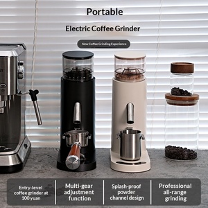 Electric Cross-Border Commercial <strong>Coffee</strong> Bean Grinder Stainless Steel Pour-Over Espresso Grinder <strong>Small</strong> <strong>Coffee</strong> <strong>Machine</strong> - Product Image 2
