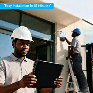 Caméra 4G sans fil de sécurité 4MP, style solaire intelligent pour la maison avec vision nocturne, détection de mouvement et diffusion en temps réel - Product Image 4