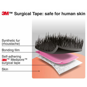 Autoadesiva capelli finti America zio Sam barba sopracciglia e <span class=keywords><strong>basette</strong></span> - Product Image 6