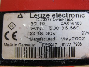 Nuovo Prodotto Originale Elettronico Bcl 90 <span class=keywords><strong>Cax</strong></span> M 100 PLC per Codici a Barre Stazionari 50036660 - Product Image 2